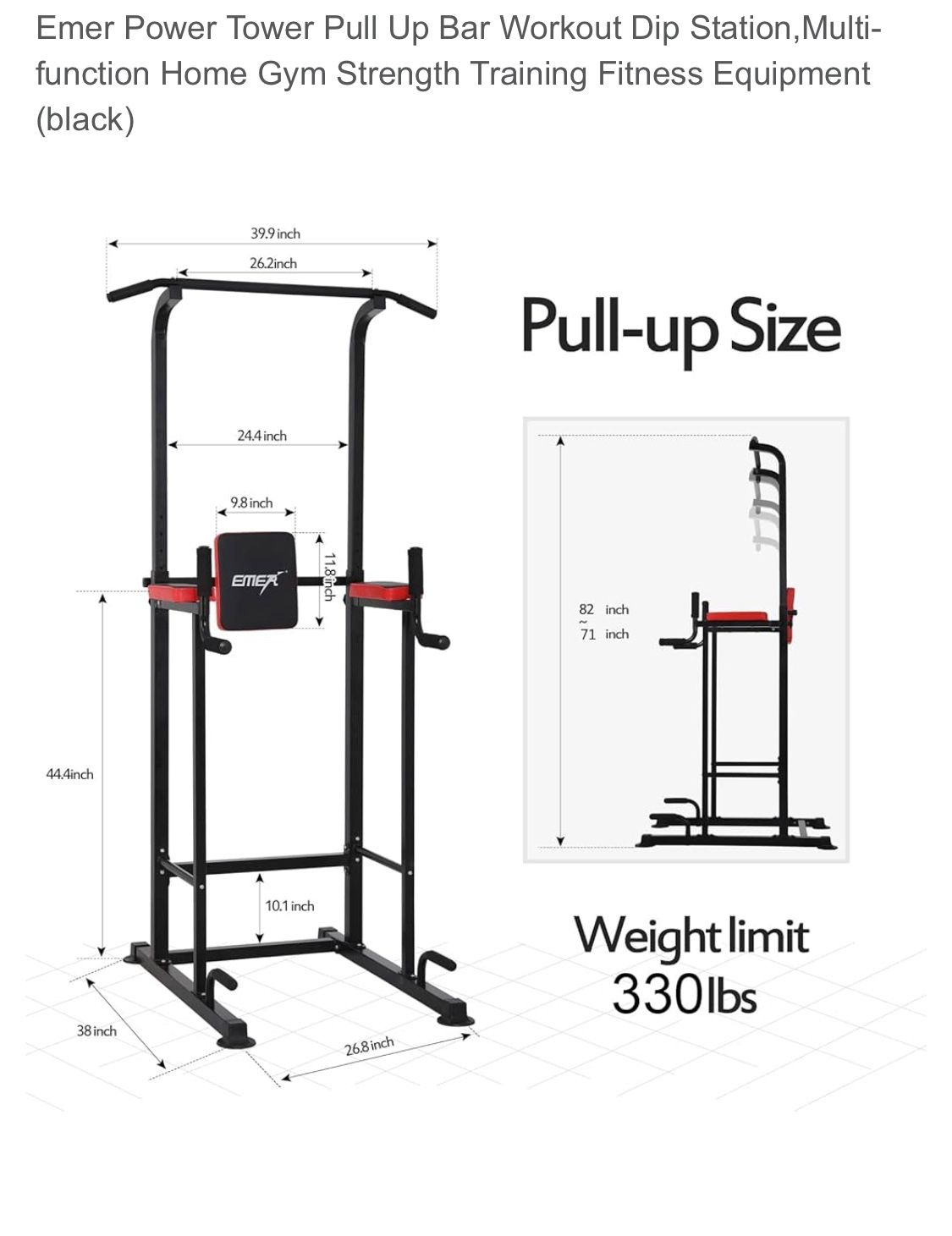 Pull Up/Leg Lift Rack