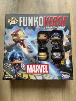 Funkoverse Strategy Game Marvel Chase 
