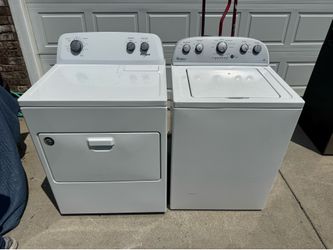 Washer and dryer