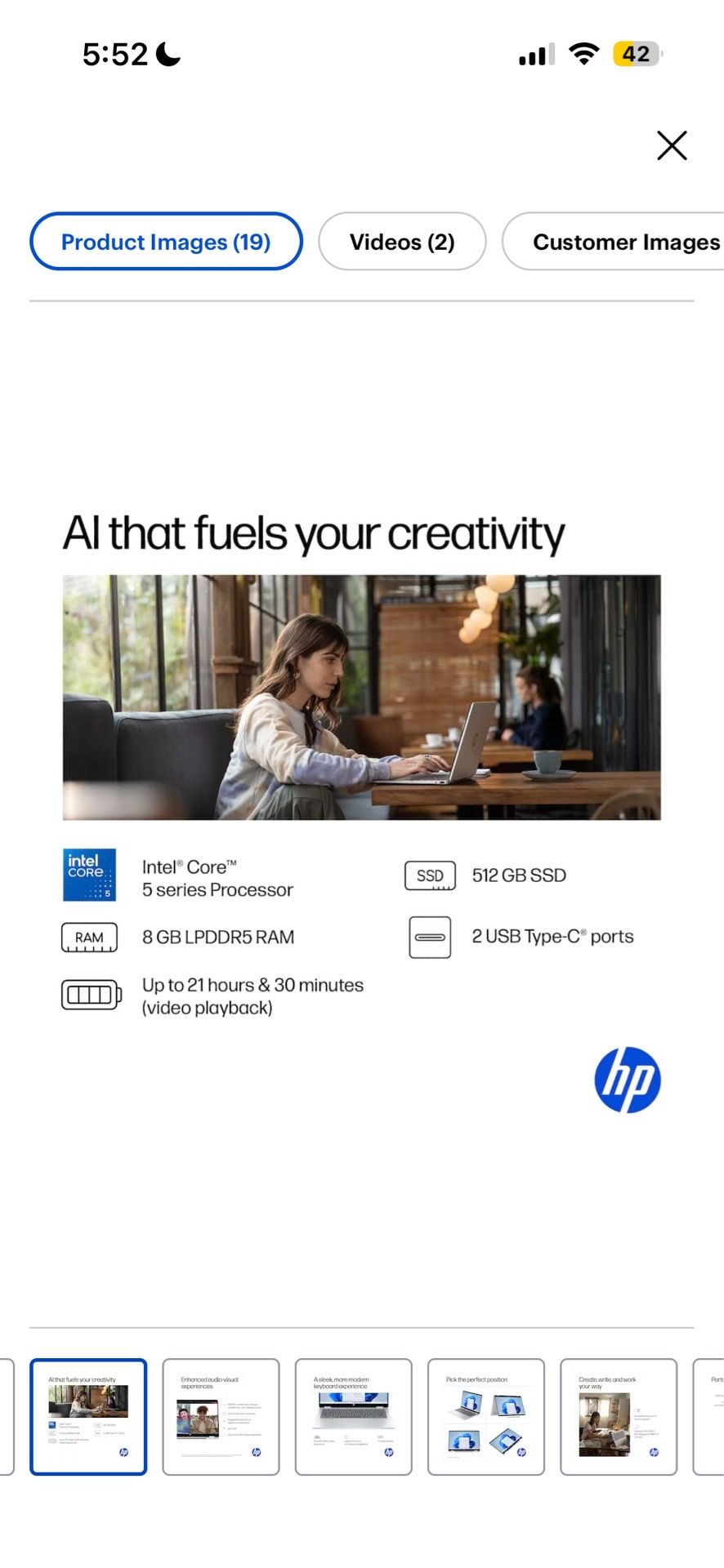 Hp omnibook flip 5