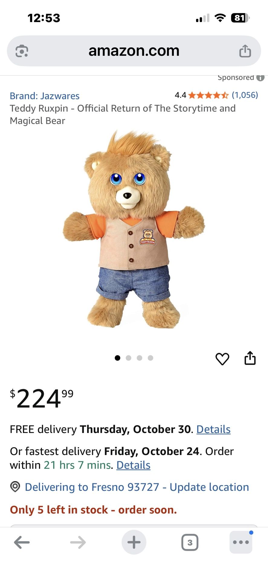 Teddy Ruxpin