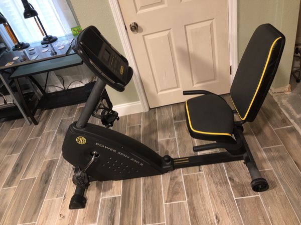 gold gym power spin 290