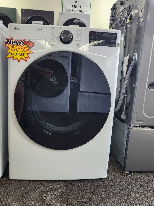 7.4 cu. ft. ultra large capacity smart front load energy star electric dryer with sensor dry and ste