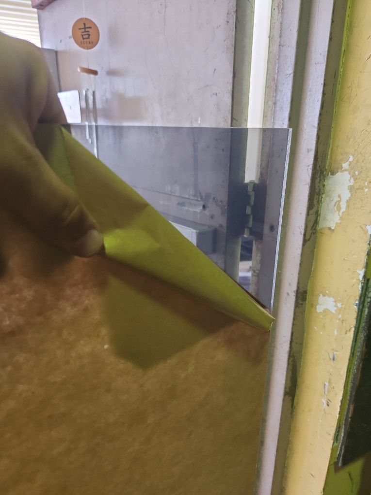 Tinted Plexiglass 27.5 X 48 Inches