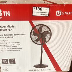 Outdoors Misting Fan 