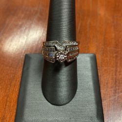 14K White Gold Ring