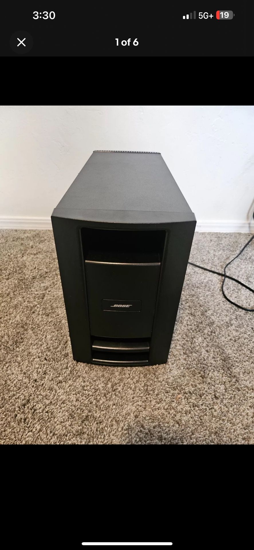 Bose PS48 III Powered Subwoofer Speaker System for Sale in Huntington