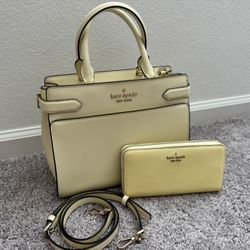 Kate Spade Yellow Purse & Wallet 