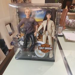 Barbie & Ken Doll Set Harley Davidson