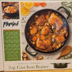 2 Qt. Cast Iron Braiser