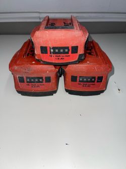 Lote de 3 baterías Hilti $120