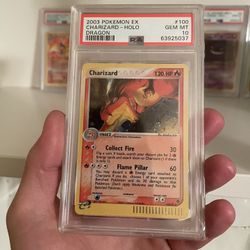 Charizard Graded Card 
