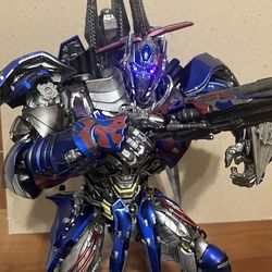 Transformers Threezero Nemesis Prime Loose With All Accessories And Box! Cash local purchase only!