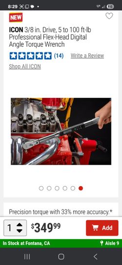 Digital Flex Head Angle Torque Wrench