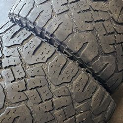 (TWO) 33 12.50 20 GOODYEAR TIRES  $120 INSTALLED 