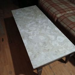 Antique Marble Coffee Table 