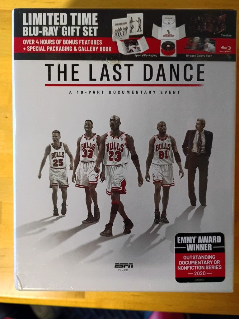 Michael Jordan Last Dance Blu-ray Set