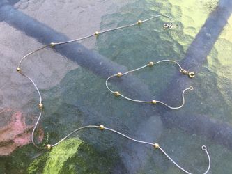 Beautiful 18k neckless and bracelet