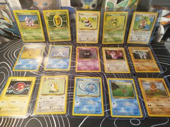 Vintage Pokémon Commons/Uncommons