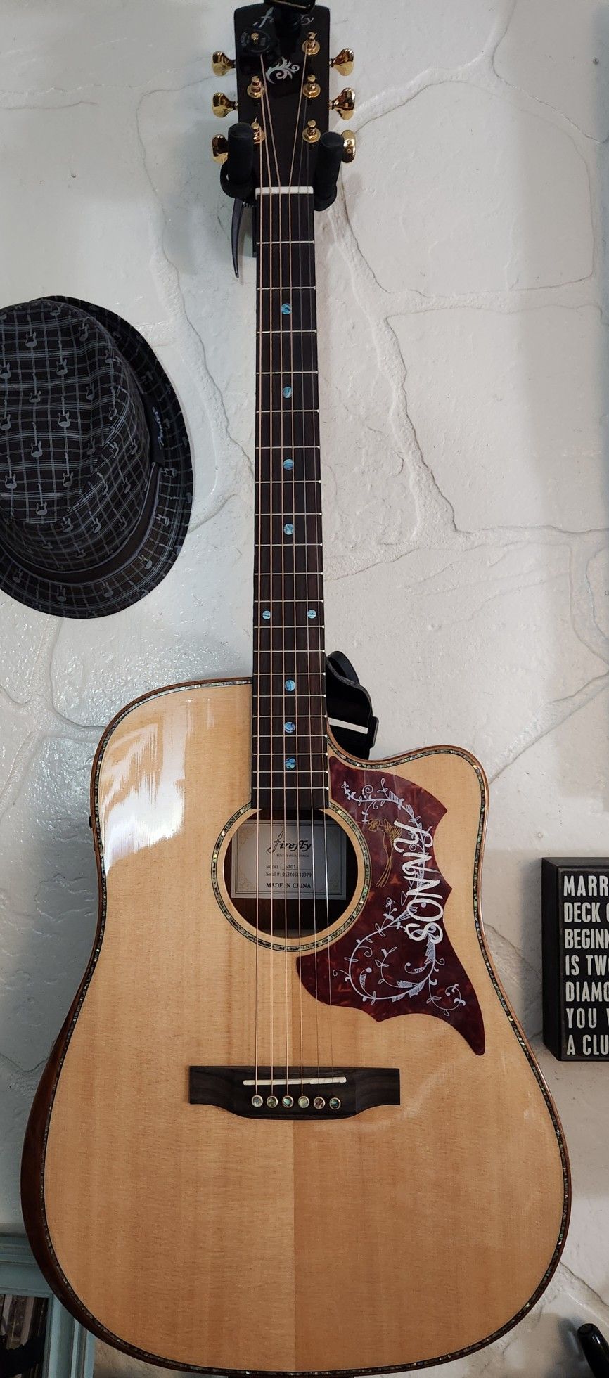 FIREFLY ACOUSTIC ELECTRIC GUITAR!
