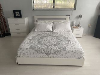 Low Profile Queen Size Bed Frame
