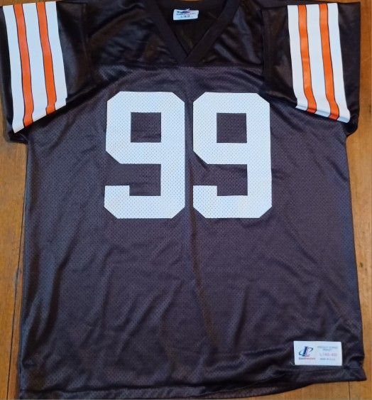 Men's Size Large Vintage Logo Athletic Jersey Cleveland Browns