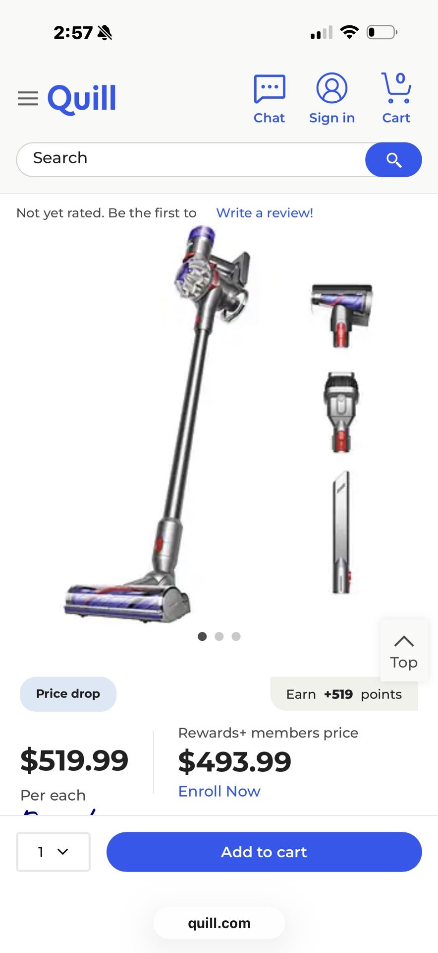 Dyson Vacuum Brand New!!