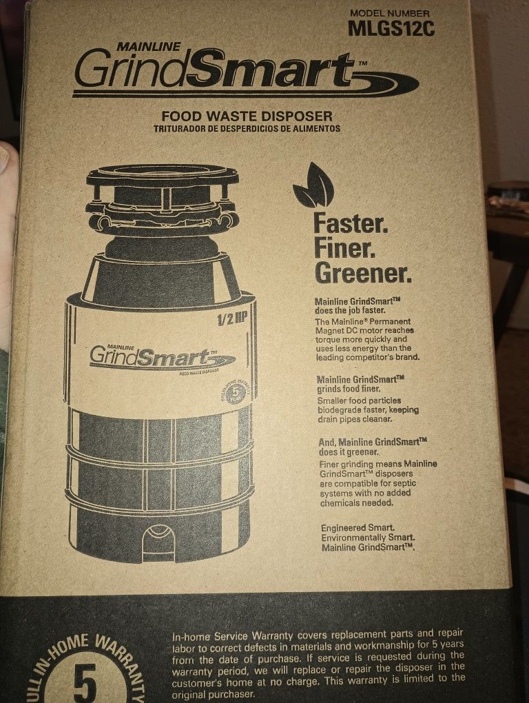 Mainline Grindsmart Commercial Garbage Disposal