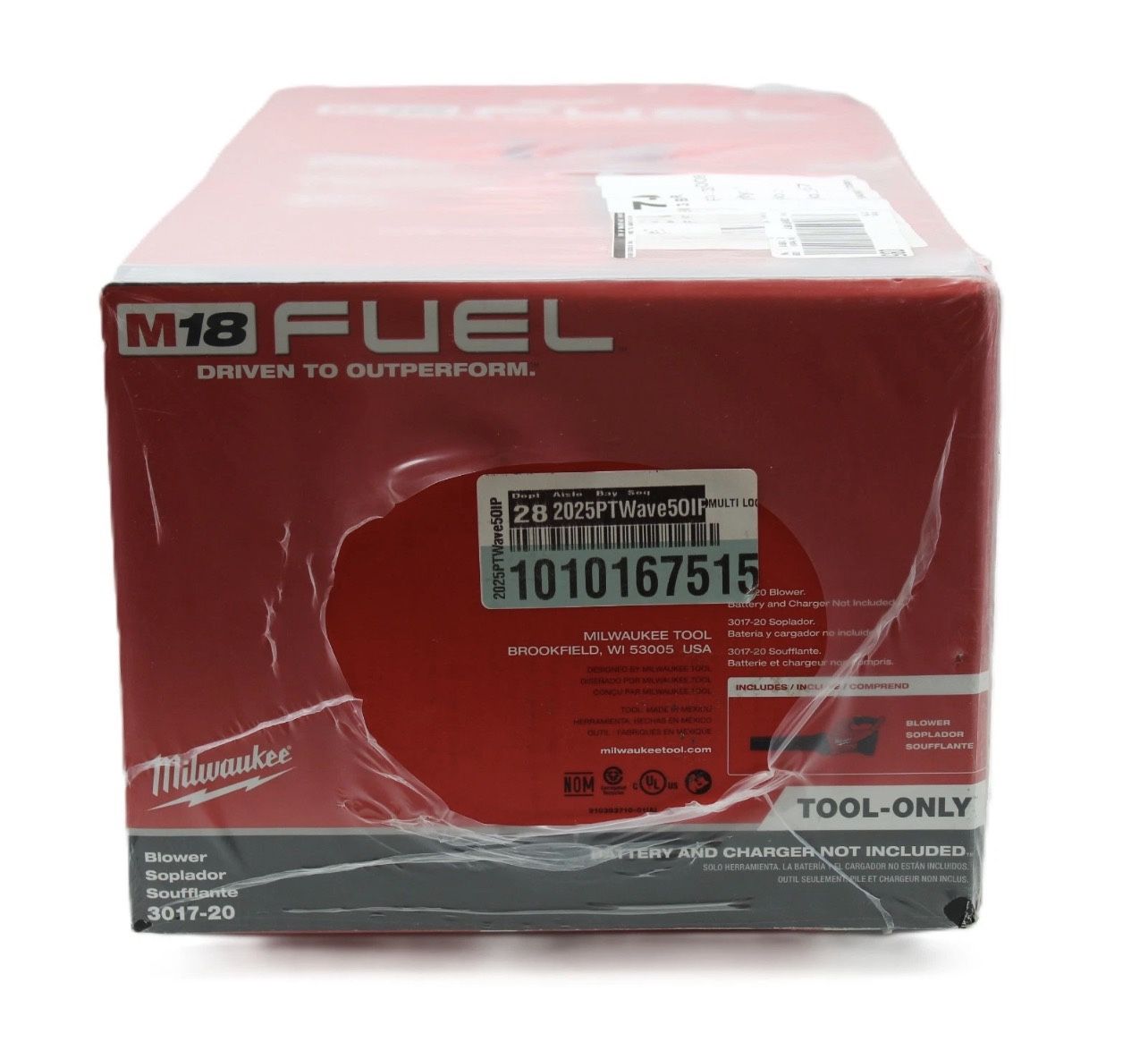 Milwaukee M18 FUEL 120 MPH 500 CFM Cordless Blower Tool Only Model 3017 20