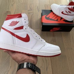 Air Jordan Retro 1 Metallic Red 2017 sz 12