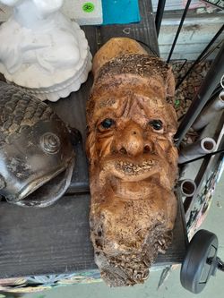 Your choice of a wide selection of different carved bamboo root face mask sold individually $20 each