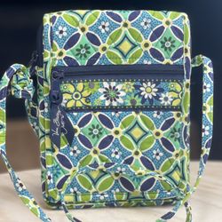 Vera Bradley Daisy Retired Mini Hipster Crossbody Bag Purse