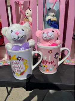 Mother’s Day Bear 💖 + Mug Gift Set – Adorable Plush Bear in mug