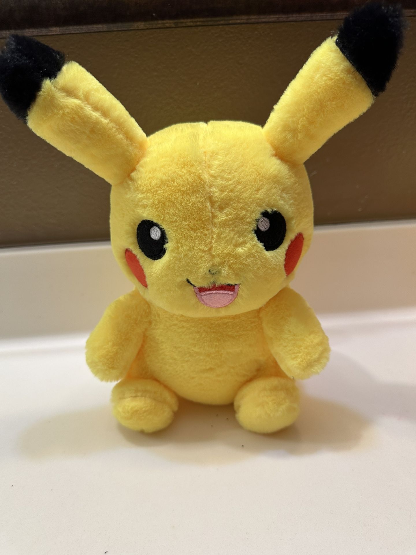 New Furry Pikachu Pokemon Plush