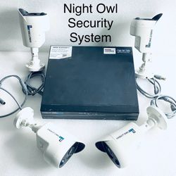 Night Owl 8 Channel 2TB HDD DVR Security System With (4) 5.0 L2 Bullet Cameras