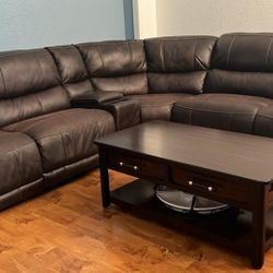 Leather Coach 