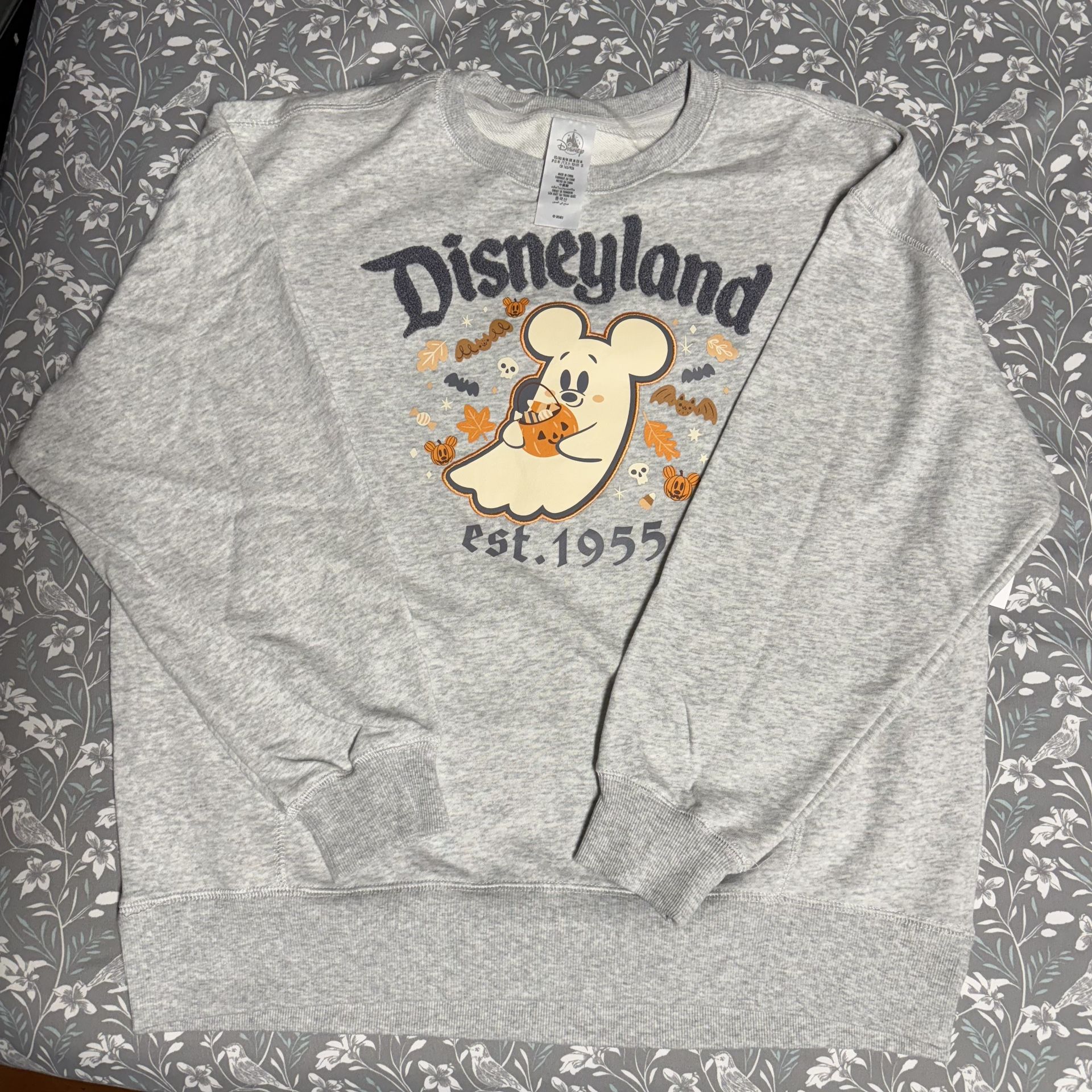 Disneyland Halloween Ghost Mickey Crewneck Size Small  