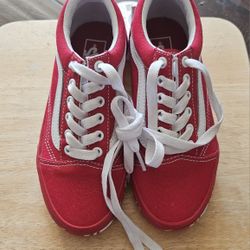 Red Vans 