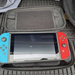(USED) Nintendo Switch 1 Bundle + Case For Sale!! (Cash Only) 