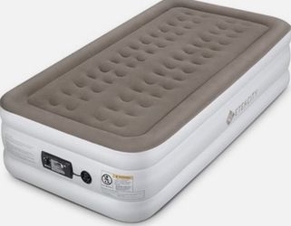 New In Box! Etekcity Twin (75”x39”x18”) Raised Air Mattress W/Auto Inflate Panel Control $45 (#1070)