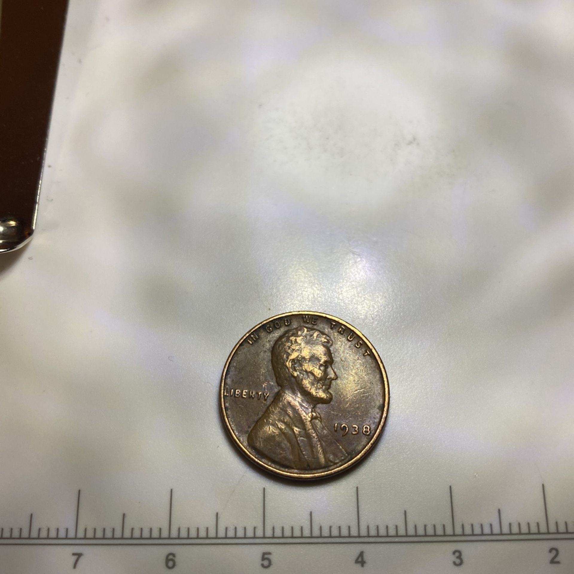 1938 NMM Lincoln Wheat Penny