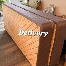 King Box Springs Like New 