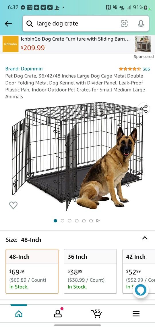 Large Dog Crate