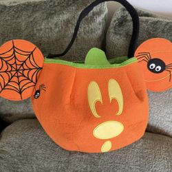 🎃🕷️Disney Halloween Mickey Candy Felt Bag🕸️ 🎃
