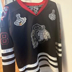 Patrick Kane #88 2013 Blackhawks Skull Jersey – Size 48 (Limited Edition)