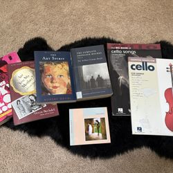Everything For $5 Art Books, Cello Sheets and CD