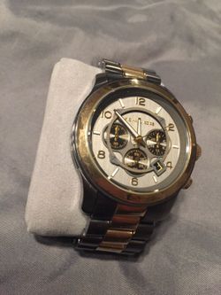 Men's MK8160 Two-Tone Steel Quartz Watch