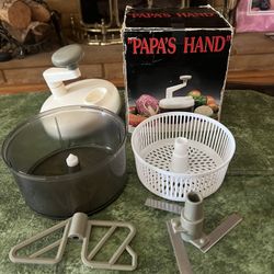 Hand Food Processor / Chopper / Salsa Maker / Mixer