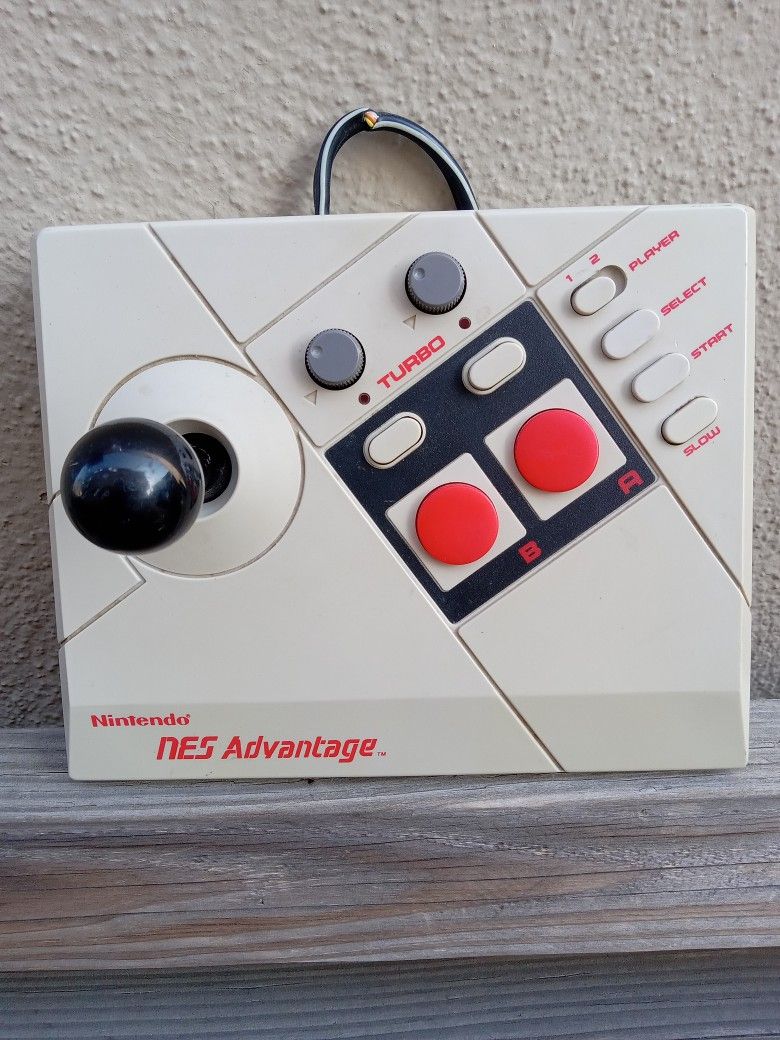 Nintendo NES Advantage Joystick Controller Vintage Retro Gaming Video Games