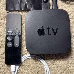 Apple TV HD (4th Gen) w/ Siri Remote + HDMI – Works Great!